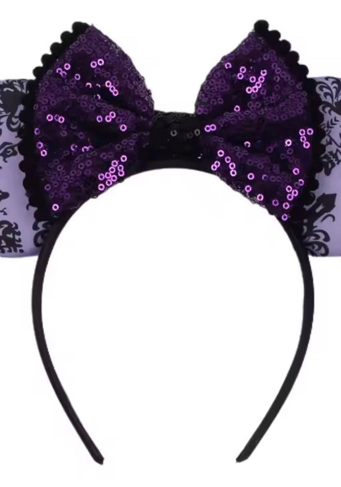 Witch Halloween Dress Costume, Headband & Bag - Purple - Fox Baby & Co