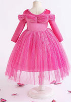 Load image into Gallery viewer, Pink Aurora Butterfly Long Sleeve Princess Party Dress Costume - Fox Baby &amp; Co

