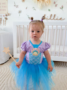 Mermaid Princess Birthday Tutu - Fox Baby & Co