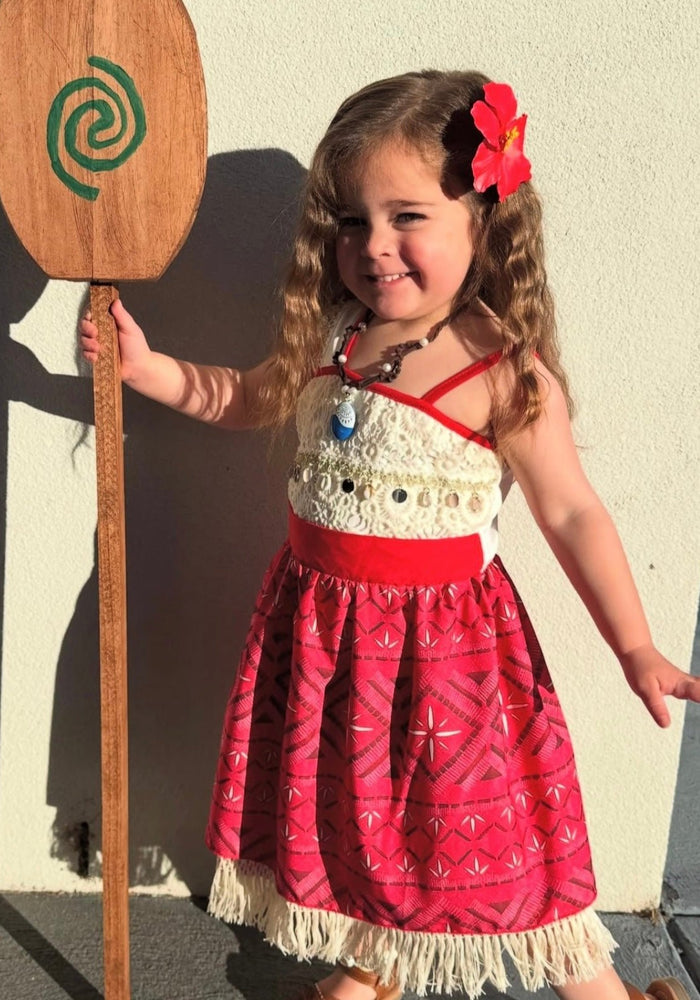 Moana Princess Party Dress Costume - Fox Baby & Co