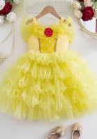 Load image into Gallery viewer, Beauty Belle Rose Princess Party Dress Costume - Fox Baby &amp; Co
