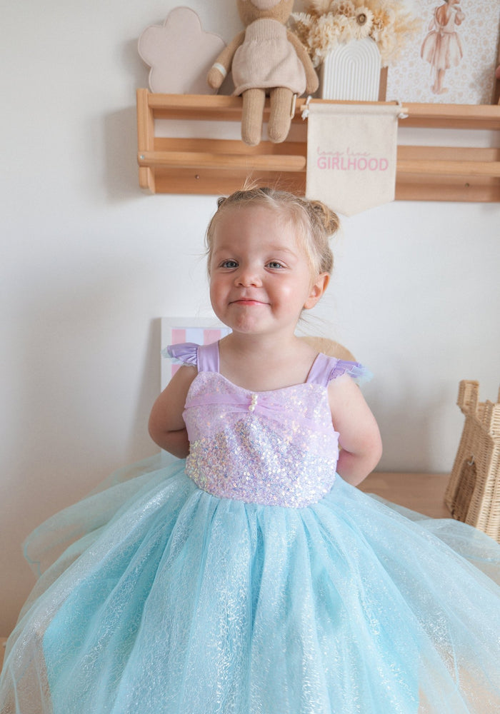 New Pearl Mermaid Princess Birthday Party Dress - Fox Baby & Co
