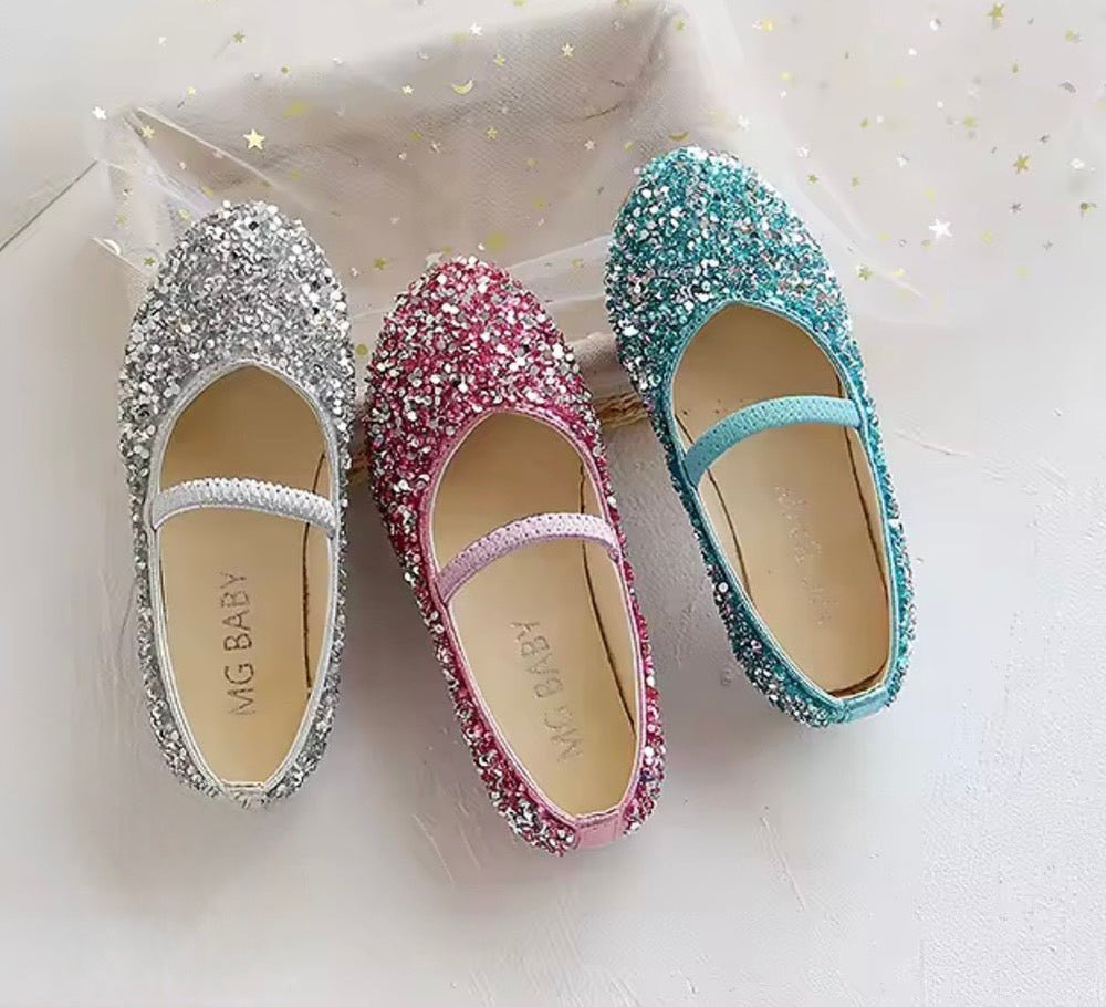 Little Princess Birthday Girl Sparkle Mary Jane Shoe - Fox Baby & Co