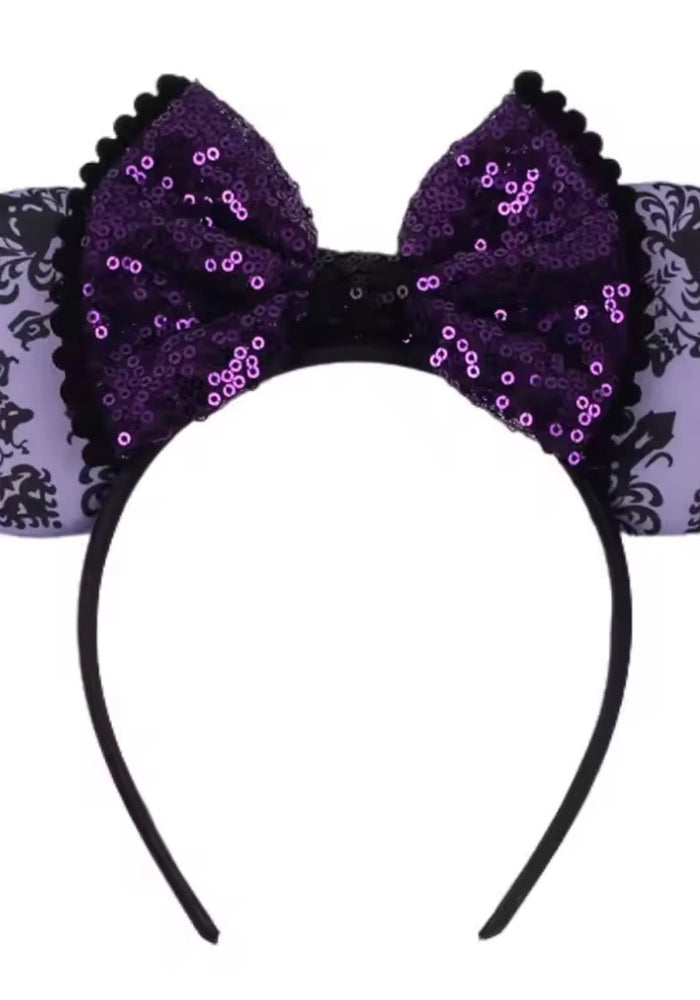 Whimsical Halloween Purple Witch Dress & Headband