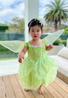 Load image into Gallery viewer, NEW Tinker Fairy Princess Dress &amp; matching Wings - Fox Baby &amp; Co
