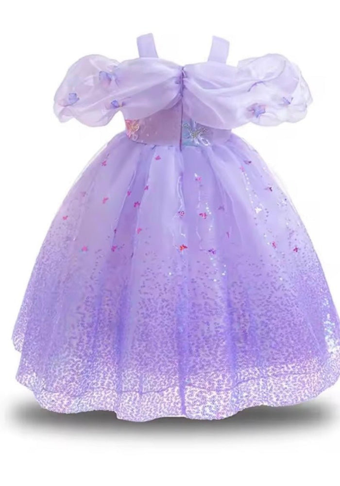 Rapunzel Butterfly Frill Princess Party Dress Costume (Limited Edition) - Fox Baby & Co