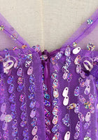 Load image into Gallery viewer, Magical Purple Elsa Sparkle Princess Party Dress - Fox Baby &amp; Co
