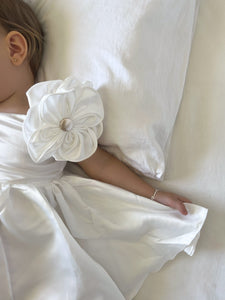 Kids little girls Talulah Flowergirl Party Dress - White - Fox Baby & Co