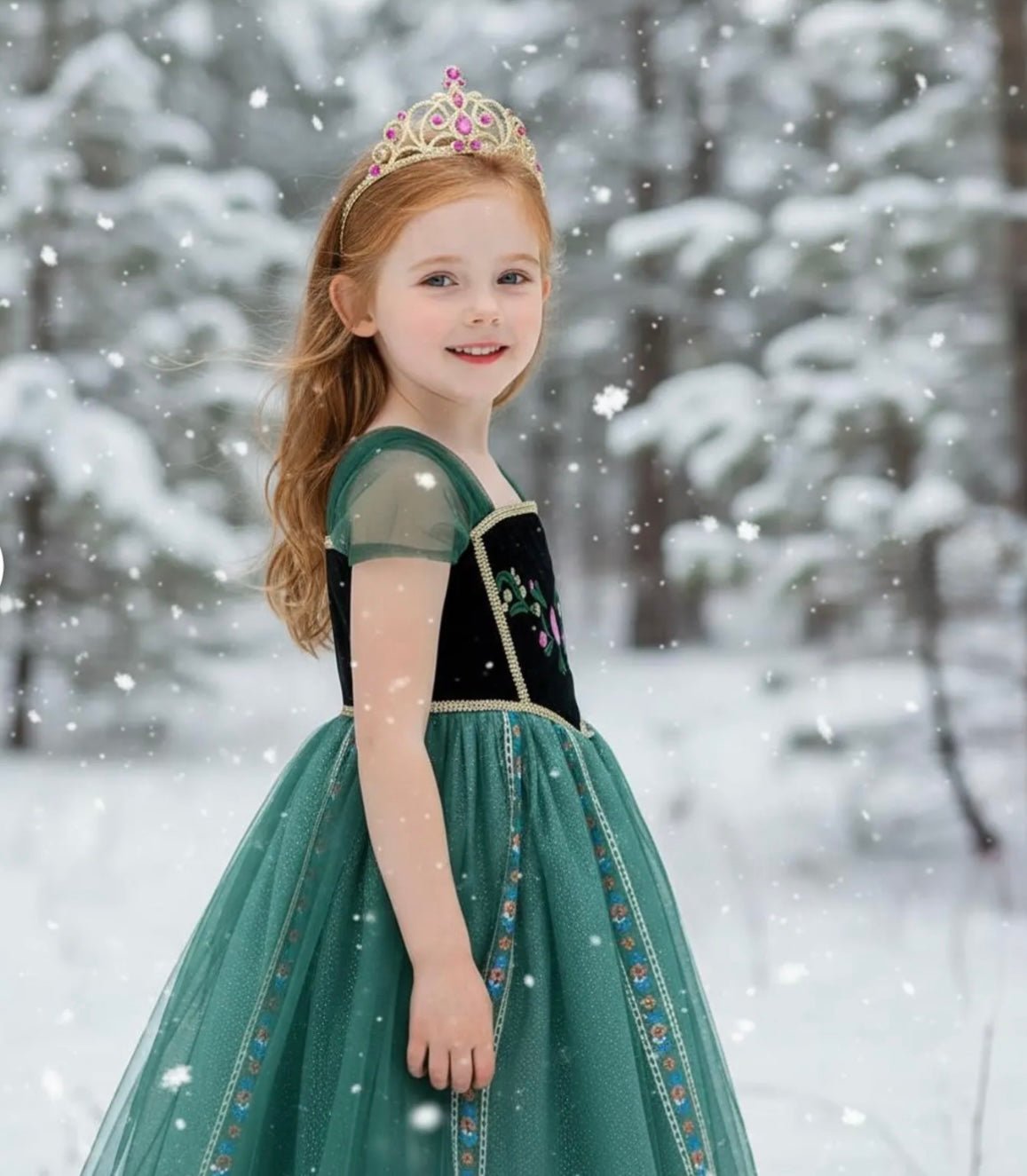 Magical Anna Princess Birthday Party Dress Costume – Fox Baby & Co