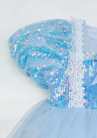 Load image into Gallery viewer, Enchanting Royal Princess Dress Costume &amp; Tulle Bow Clip - Fox Baby &amp; Co
