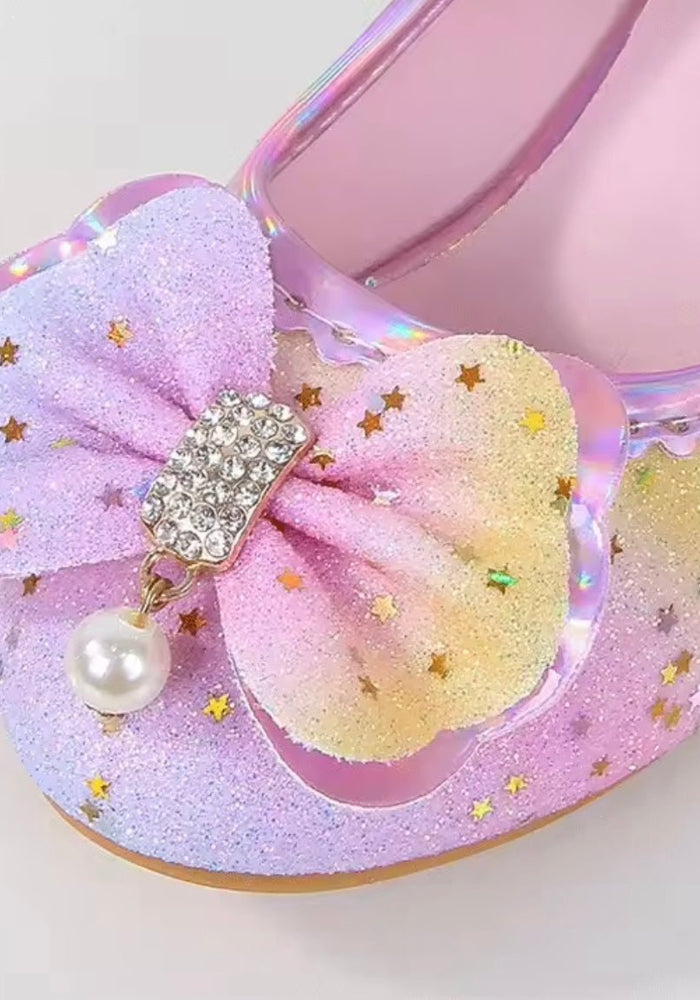 Little Girls My First High Heel Bow Princess Birthday Girl Shoe (pre order) - Fox Baby & Co
