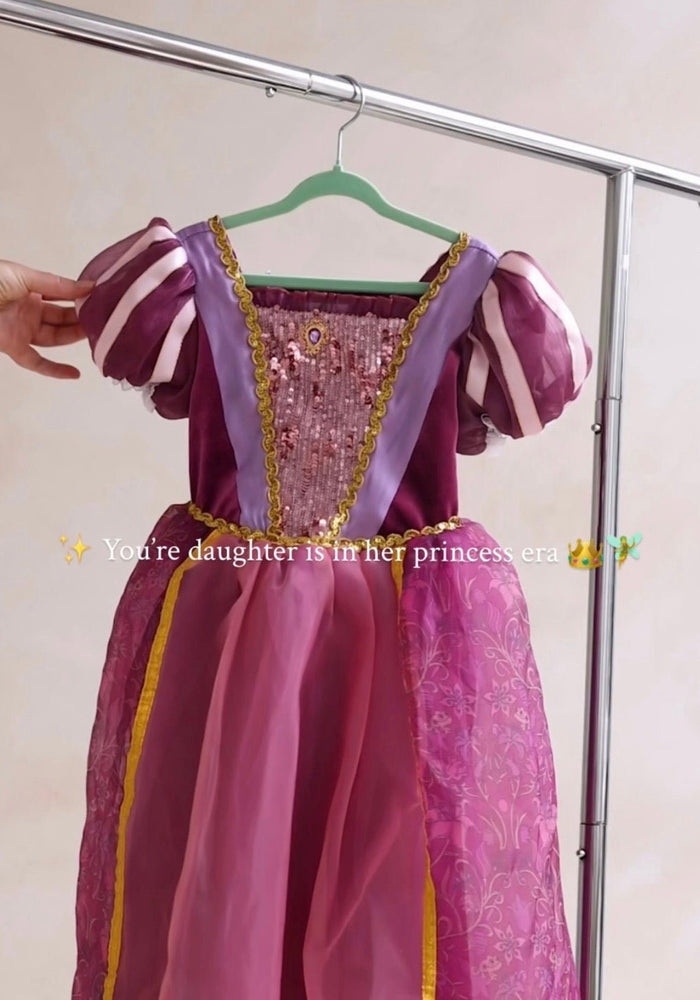 Classic Rapunzel Luxe Princess Birthday Luxe Party Dress Costume - Fox Baby & Co