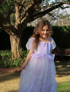 Rapunzel Butterfly Princess Party Puff Sleeve Dress Costume - Fox Baby & Co