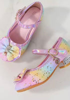 Load image into Gallery viewer, Little Girls My First High Heel Bow Princess Birthday Girl Shoe (pre order) - Fox Baby &amp; Co
