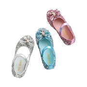 Little Princess Birthday Girl Sparkle Bow Mary Jane Shoe