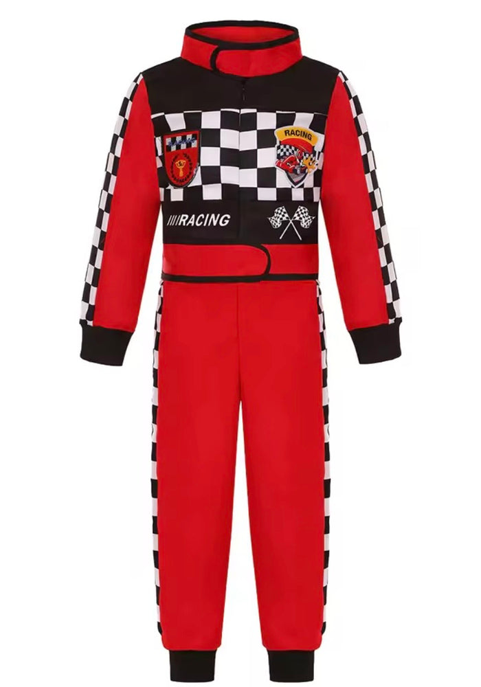 Race Car Driver Boy Costume Set