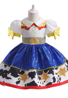 Load image into Gallery viewer, Jessie Cowgirl Princess Costume Dress &amp; Headband (pre order) - Fox Baby &amp; Co
