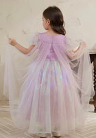 Load image into Gallery viewer, Purple Shimmer Princess Party Dress Costume with cape - Fox Baby &amp; Co
