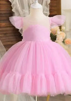 Load image into Gallery viewer, Kid little girl Pink Princess Birthday Tulle Dress - Fox Baby &amp; Co

