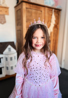 Load image into Gallery viewer, Tiara Gold Birthday Crown - Pink
