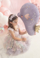 Load image into Gallery viewer, Mermaid Rainbow Bow Princess Party Dress - Fox Baby &amp; Co
