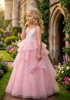 Load image into Gallery viewer, Glinda Enchanted Luxe Princess Dress - Fox Baby &amp; Co
