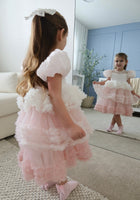 Load image into Gallery viewer, Kid little girl Fairytale Birthday Tulle Dress - Pink - Fox Baby &amp; Co
