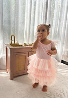 Load image into Gallery viewer, Ballerina Sequins Sparkle Tulle Tutu Dress - Pink - Fox Baby &amp; Co
