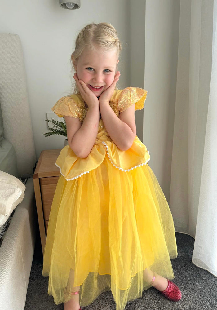 Beauty Princess Birthday Party Dress Costume - Fox Baby & Co