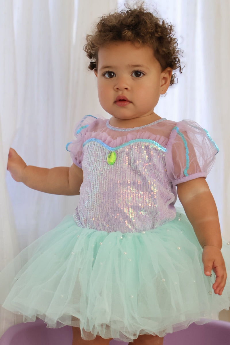 Ariel Mermaid Princess Birthday Tutu (limited edition) - Fox Baby & Co