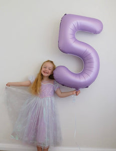 Purple Shimmer Princess Party Dress Costume & Jewellery Set - Fox Baby & Co