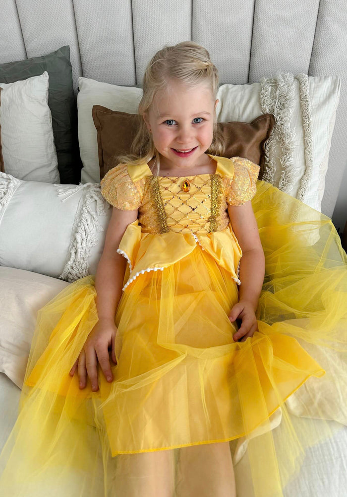 Beauty Princess Birthday Party Dress Costume - Fox Baby & Co