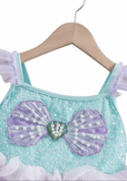 Load image into Gallery viewer, Rainbow Mermaid Luxe Princess Birthday Party Dress - Fox Baby &amp; Co
