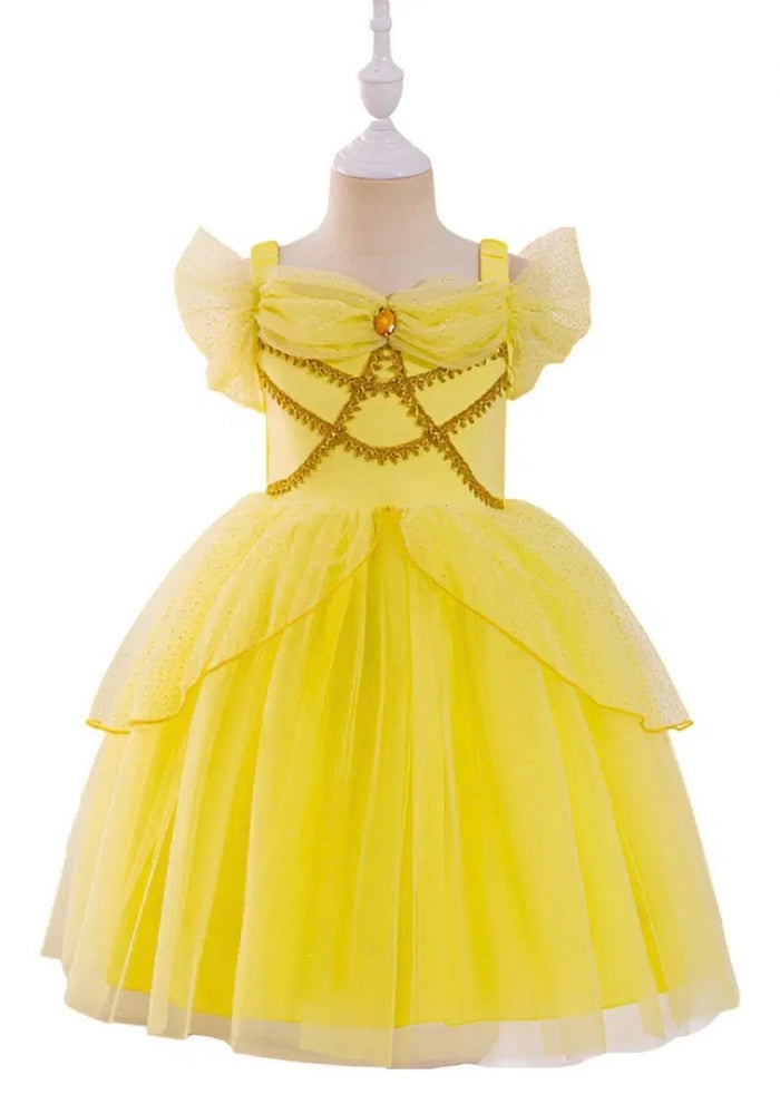 Original Belle Princess Luxe Birthday Party Dress Costume - Fox Baby & Co
