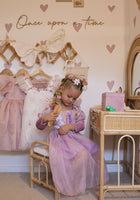 Load image into Gallery viewer, New Rapunzel Princess Long Sleeve Birthday Party Dress Costume - Fox Baby &amp; Co
