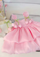 Load image into Gallery viewer, Spring Tulip Puff Frill Dress (pre order)
