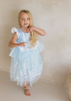 Load image into Gallery viewer, Cinderella Enchanted Castle Luxe Dress &amp; Matching Gloves - Fox Baby &amp; Co
