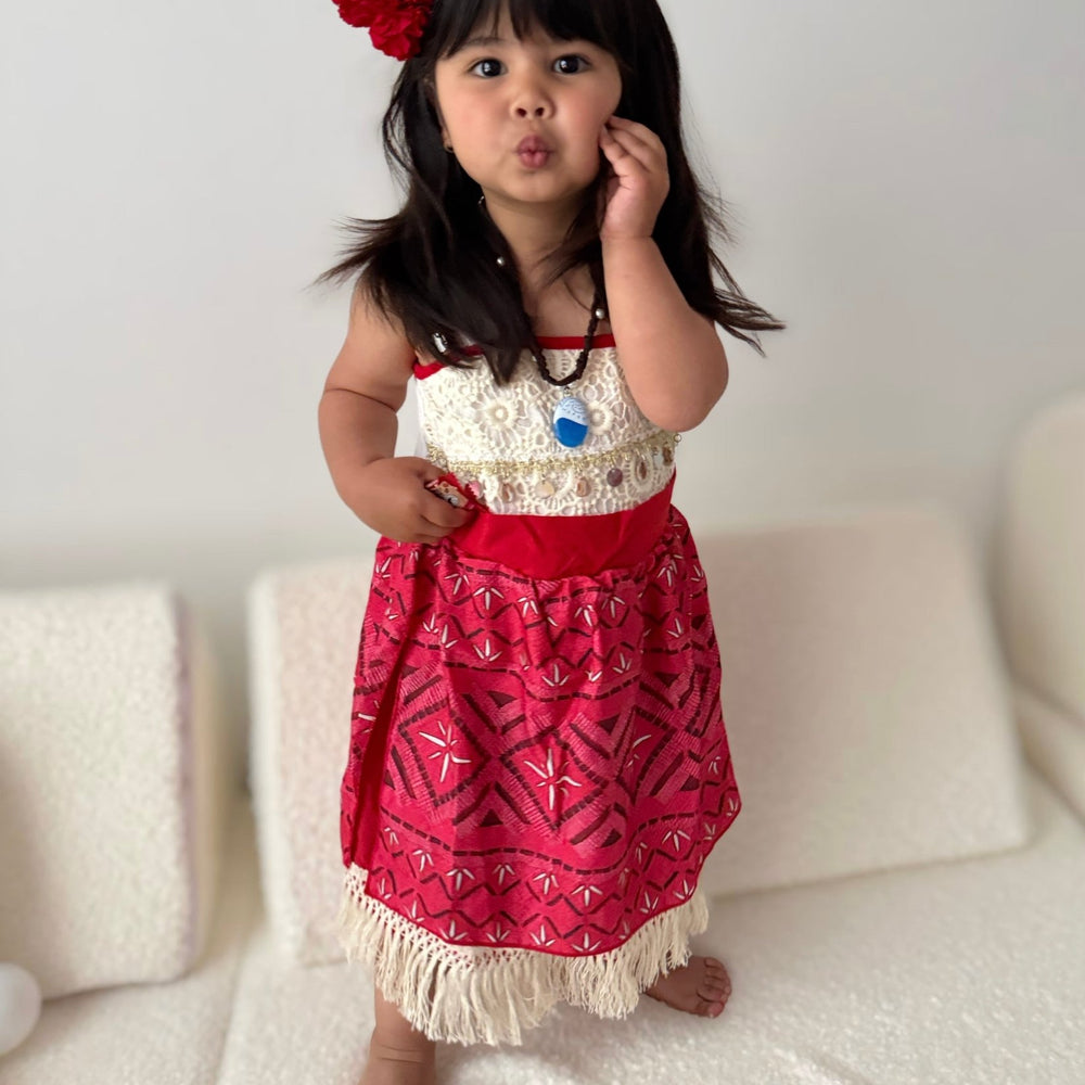 Moana Princess Party Dress Costume - Fox Baby & Co