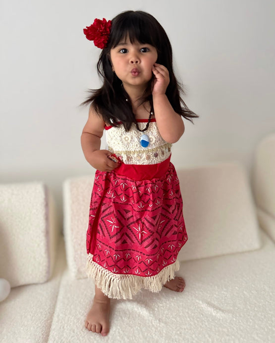 Moana Princess Party Dress Costume - Fox Baby & Co