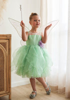 Load image into Gallery viewer, Original Tinkerbell Fairy Princess Dress &amp; matching Wings - Fox Baby &amp; Co
