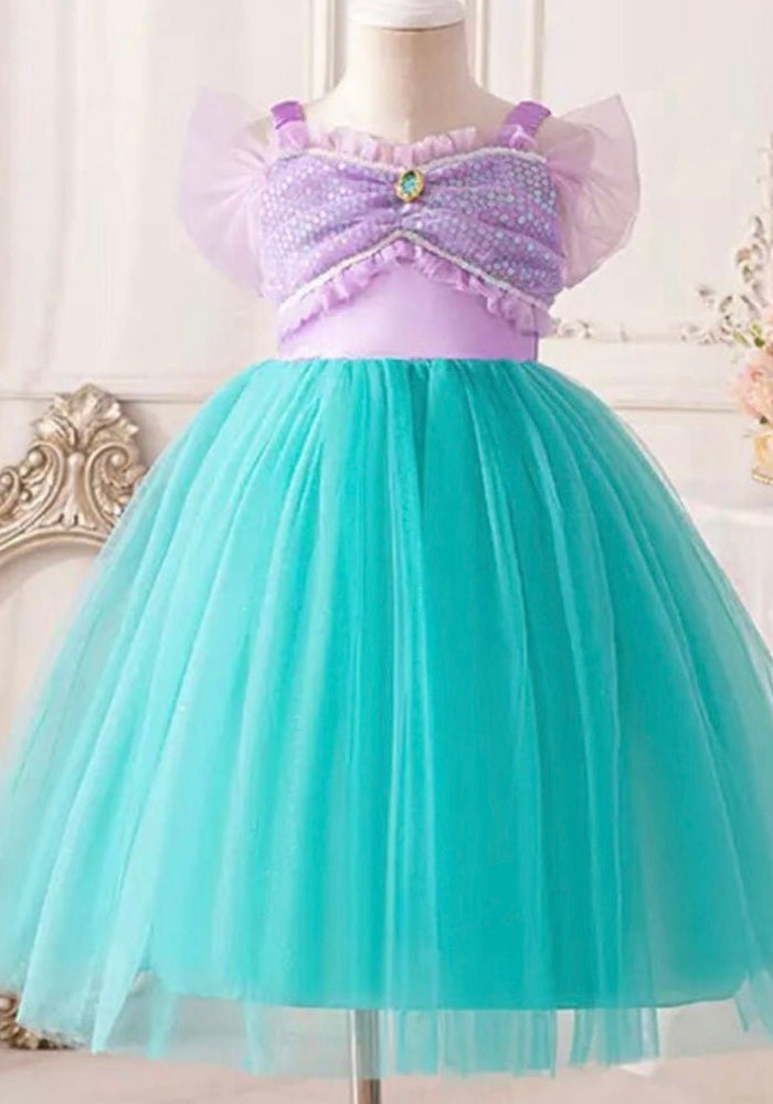 Magical Mermaid Luxe Princess Birthday Party Dress - Fox Baby & Co