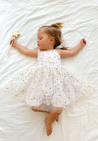 Load image into Gallery viewer, Birthday Tulle Frill Dress - Rainbow Stars
