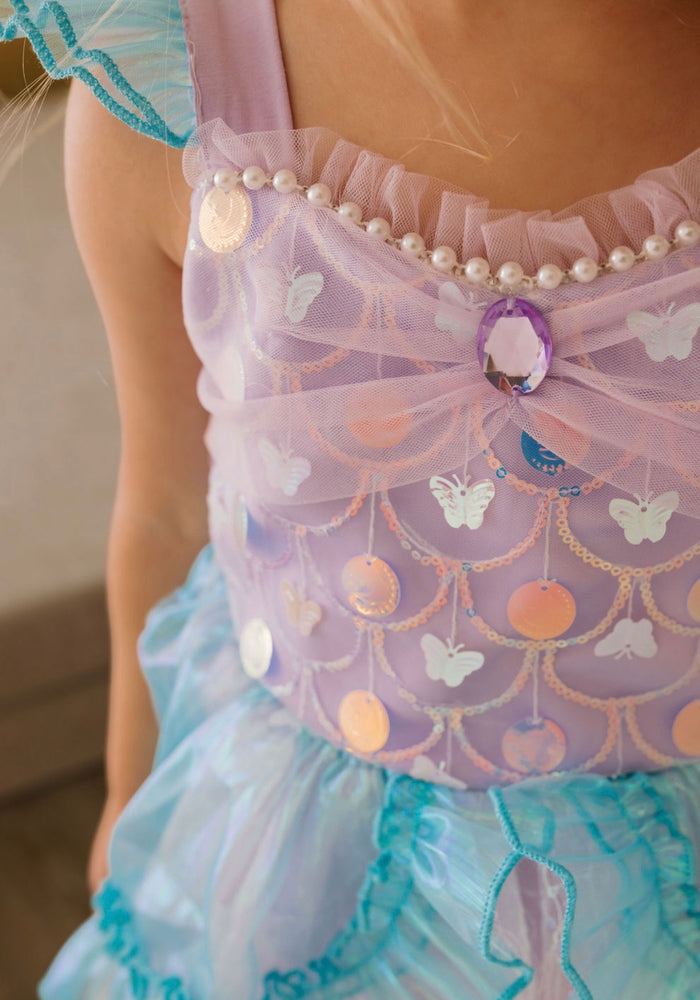 Ocean Mermaid Princess Party Dress - Fox Baby & Co