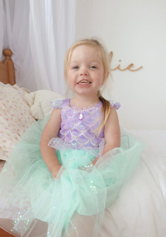 Shimmer Mermaid Princess Party Dress - Fox Baby & Co