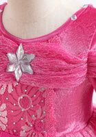 Load image into Gallery viewer, Pink Aurora Butterfly Long Sleeve Princess Party Dress Costume - Fox Baby &amp; Co
