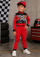 Load image into Gallery viewer, Race Car Driver Boy Costume Set
