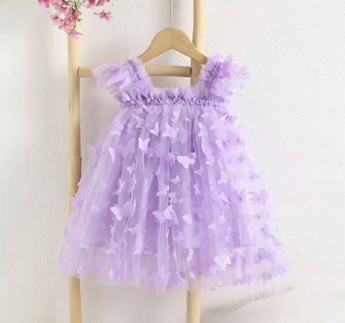 New Arabella Butterfly Luxe Fairy Tulle Birthday Dress (limited edition) - Fox Baby & Co