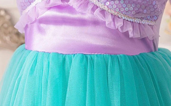 Magical Mermaid Luxe Princess Birthday Party Dress - Fox Baby & Co
