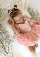 Load image into Gallery viewer, Kids little girls Ballerina Princess Tutu Dress - Baby Pink - Fox Baby &amp; Co
