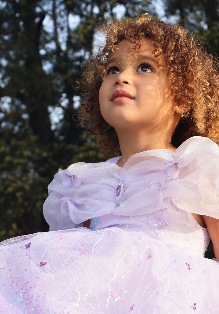 Rapunzel Butterfly Frill Princess Party Dress Costume (Limited Edition) - Fox Baby & Co